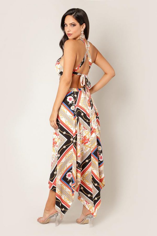 BACK CRISS CROSS MAXI DRESS