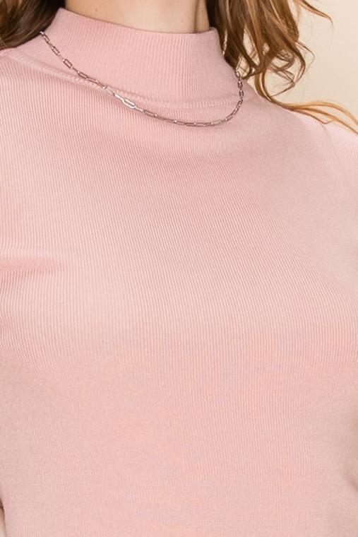 MOCK NECK TOP