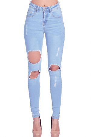 Destroyed Skinny Jeans