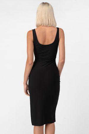 Slit Tank Midi Dress