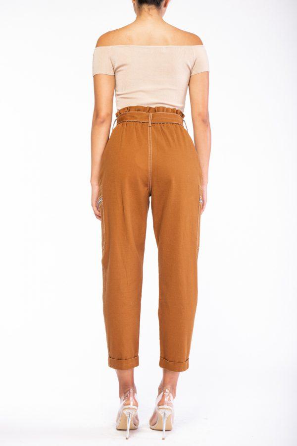 PAPER BAG CARGO PANTS