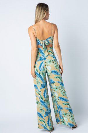 floral print jumpsuit