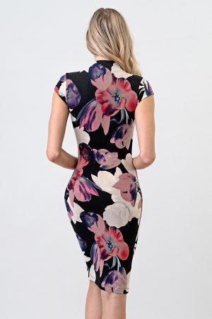 Floral Bodycon Dress