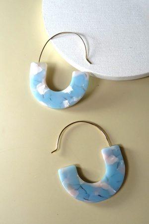 Geometric U-shaped Earrings