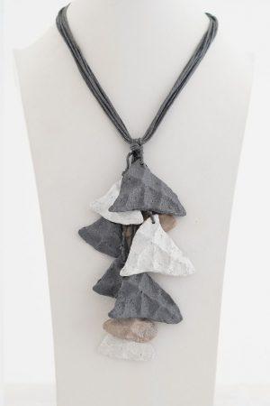 Alisha D - Triple Asteroid Necklace