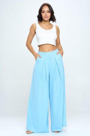 High Waisted Wide Leg Pants