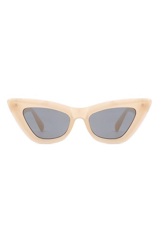 NARROW CAT EYE SUNGLASSES