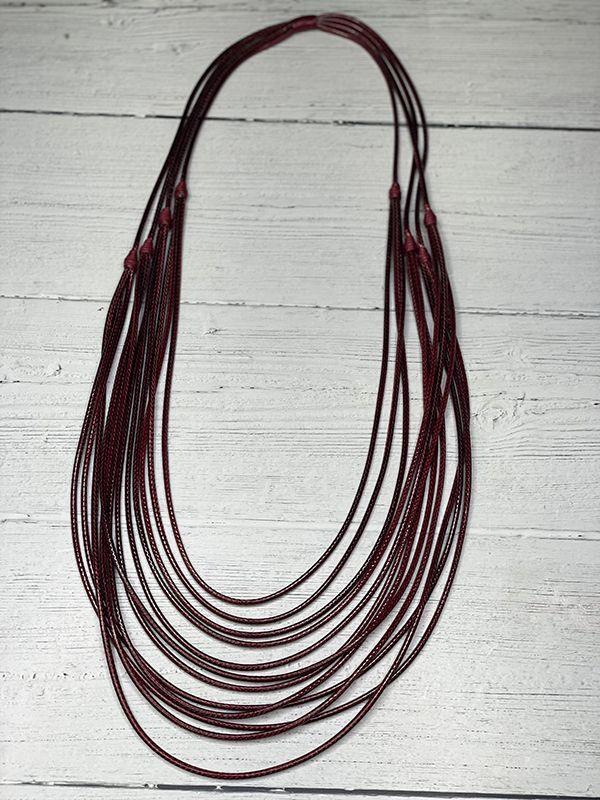 ALISHA D - MULTI LACES NECKLACE