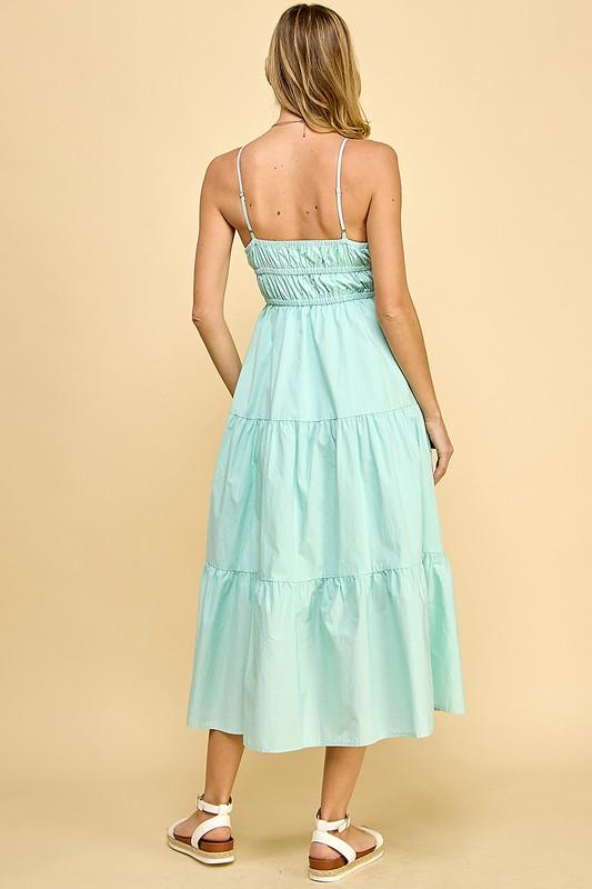 TIERED MAXI DRESS